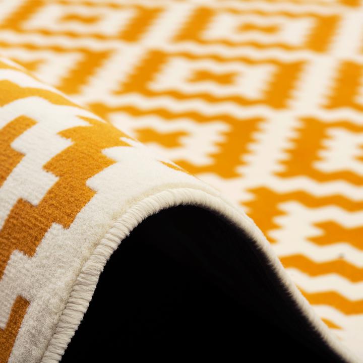 Produktbild Pergamon Designer Kurzflor Teppich Moderne Muster (120 x 170 cm)