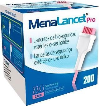 Menarini Menalancet Pro 23g 200 Lancets (Lancets)