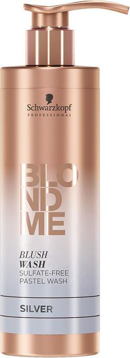Schwarzkopf Professional Blondme - Blush Wash Silver (250 ml, Flüssiges Shampoo)