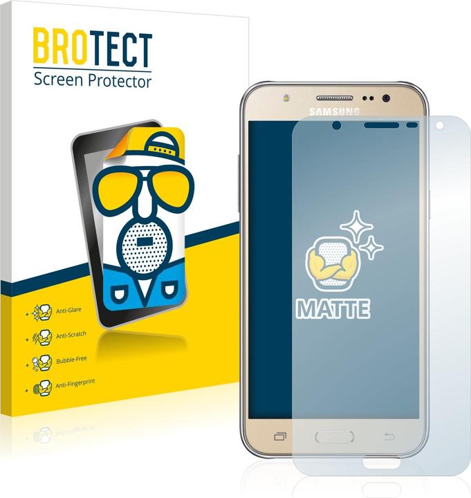 Produktbild BROTECT Entspiegelungs-Schutzfolie Displayschutz Matt (2 Stück, Samsung Galaxy J7 2016)