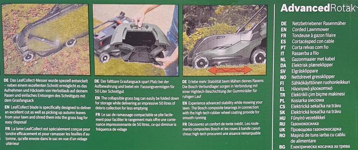 Produktbild Bosch Home & Garden AdvancedRotak 650 (Netzbetrieb)
