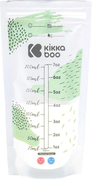 Actual product image Kikkaboo Breast milk bag 50 pieces