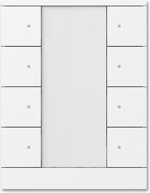Actual product image Busch-Jaeger Busch-Jäger operating element 8-fold Busch-Tenton® SB/U8.0.11-84