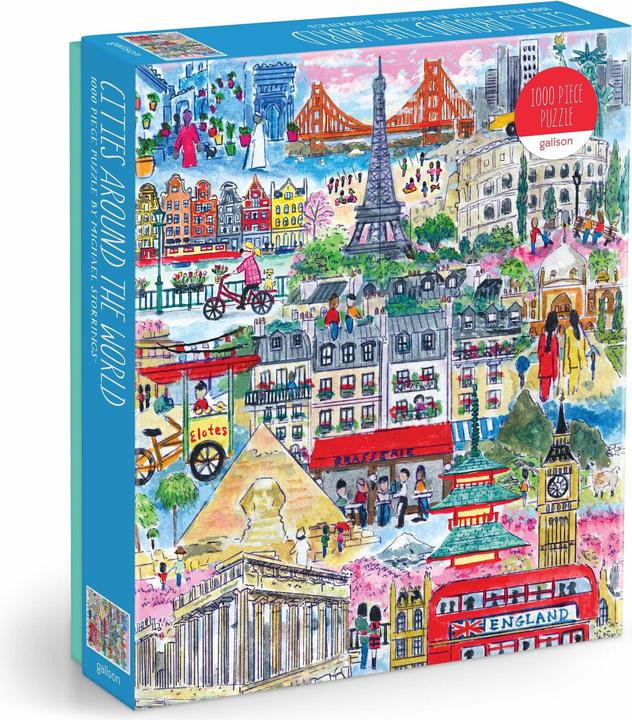Produktbild Michael Storrings Cities Around the World 1000 Piece Puzzle (1000 Teile)