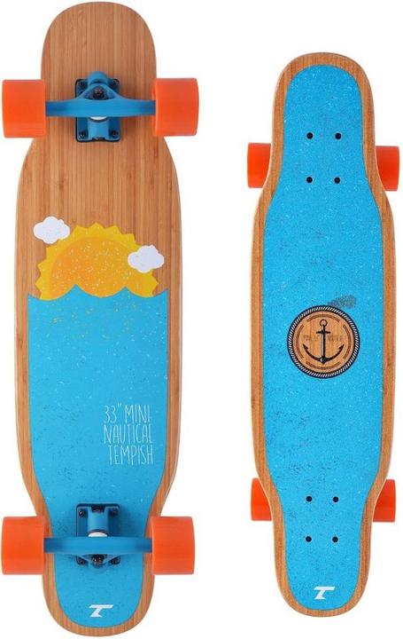 Image du produit Tempish Mini - Nautical - Longboard - 33 Zoll - Kindereren - Multicolor (4301807) (8.75")