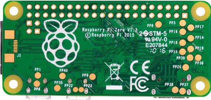 Image du produit Raspberry Pi Pi® Zero-W Zero W 512 Mo 1 x 1.0 GHz (-PI-ZEROW-OPW)