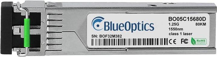 Immagine prodotto BlueOptics Ricetrasmettitore SFP compatibile Raisecom USFP-Gb/ZX-D-R per la trasmissione dati ad alta velocità