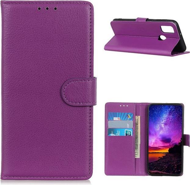 Produktbild MU Classic Litchi Leder Bookcover Series (Realme 7i)
