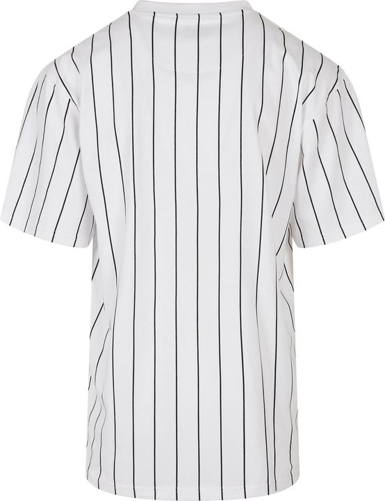 Actual product image Karl Kani KKMQ32041WHT Small Signature Pinstripe Tee white - 16039 (M, L)