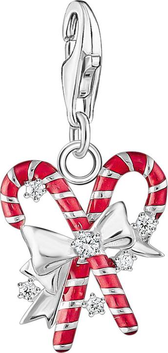 Produktbild Thomas Sabo Zuckerstangen Charm Silber (Emaille, 925er Silber)