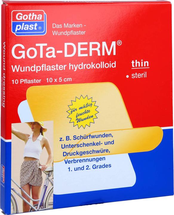 Actual product image Gothaplast GOTHA-DERM HYDRO 10CMX5CM (10 x)
