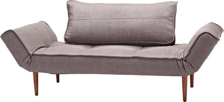 Innovation Randers Zeal Sofa mit Stiletto Fuss dunkelgrau (Bettsofa)
