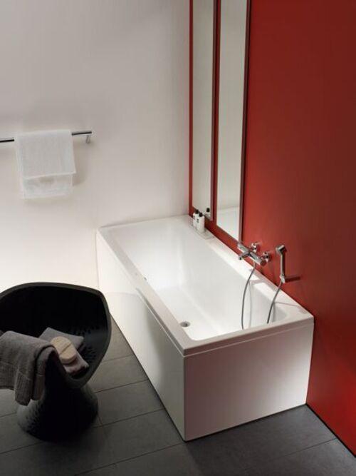Produktbild Laufen Einbau-Badewanne PRO 1695x705mm weiss (160 l, 169.50 cm, 70.50 cm)