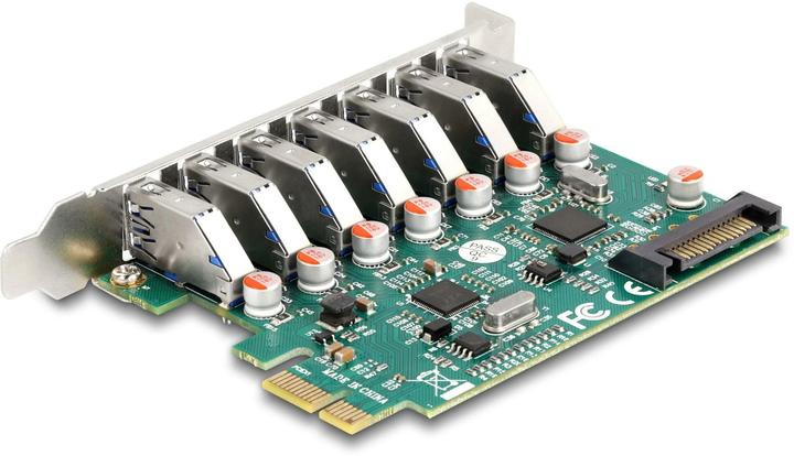 Image du produit Delock Carte PCI Express x1 vers 7 x USB externe 5 Gbps type A femelle