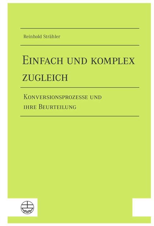 Produktbild Einfach und komplex zugleich (Deutsch, Reinhold Strähler, 2021)