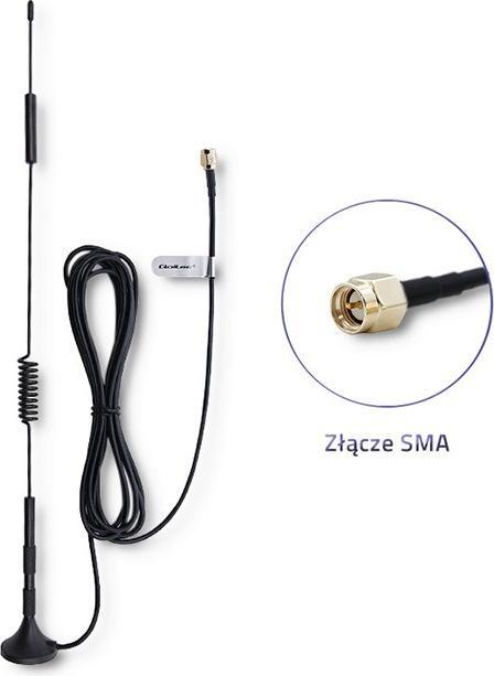 Produktbild Qoltec Omnidirectional Antenna 4G LTE DUAL 7dBI Indoor Outdoor (4G)