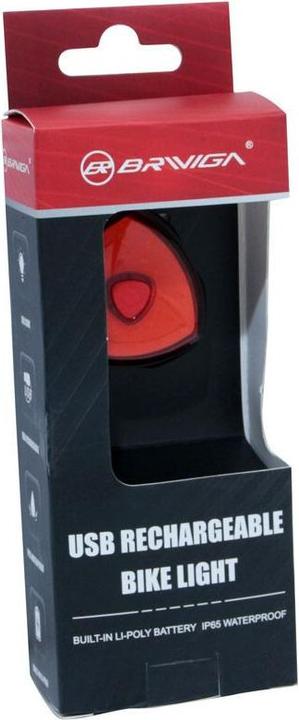 Immagine prodotto P2R Luce post-sedile posteriore usb da 30 lumen con indicatore di frenata, 7 modalità (30 lm)