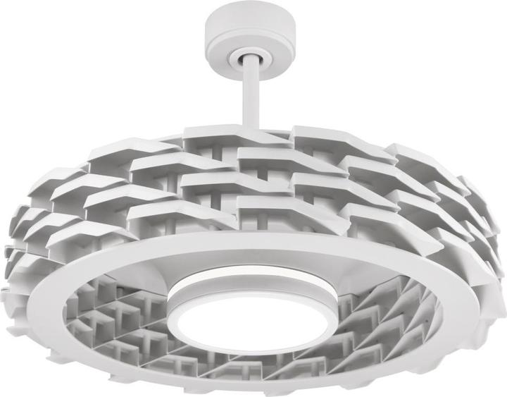 Produktbild Sulion Deckenventilator mit LED Leuchte RUBIK WLAN Ø76cm dimmbar Weiss mit App oder Fernbedienung ste