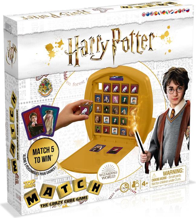 Actual product image Hasbro Top Trumps Match Harry Potter White Style (German, French, English, Italian)