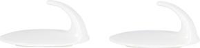 Actual product image Metaltex Adhesive hook egg shape large set of 2