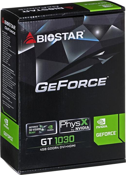 Produktbild Biostar GeForce GT 1030 (4 GB)