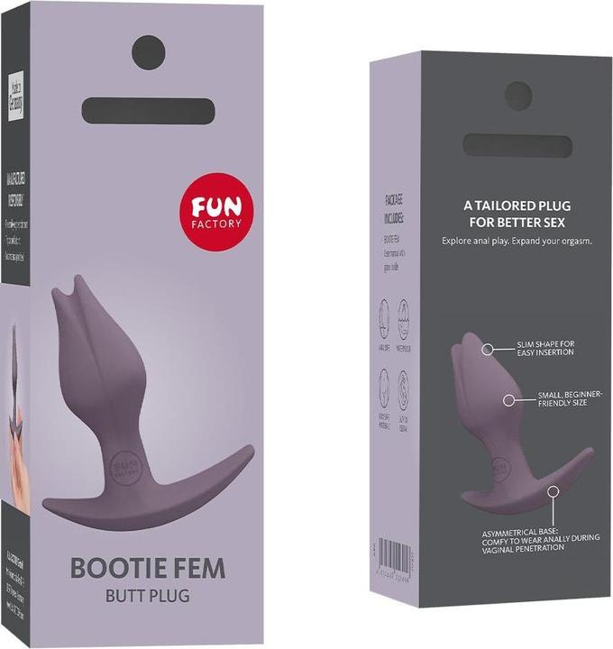 Image du produit Fun Factory Bootie Fem Female Butt Plug Dark Taupe