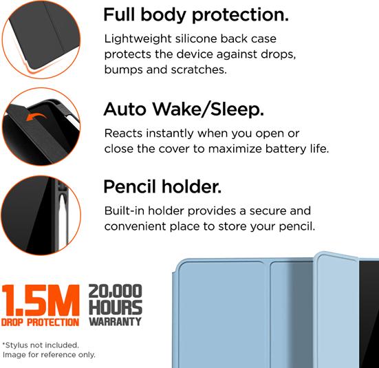 Actual product image Eiger Storm 250 Stylus Case (iPad Pro 12.9 2018 (3. Gen), iPad Pro 12.9 2020 (4. Gen), iPad Pro 12.9 2021 (5th Gen), iPad Pro 12.9 2022 (6th Gen))