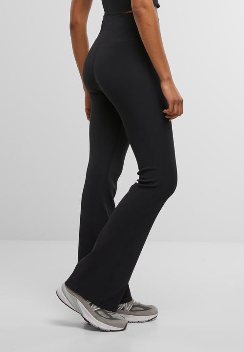 Actual product image Urban Classics Ladies Flared Leggings Rib - 191787 (S)