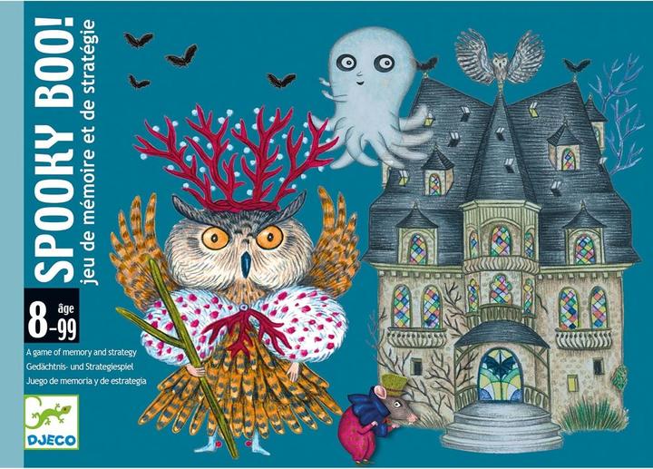 Actual product image Djeco Spooky Boo (German, French, Italian, English)
