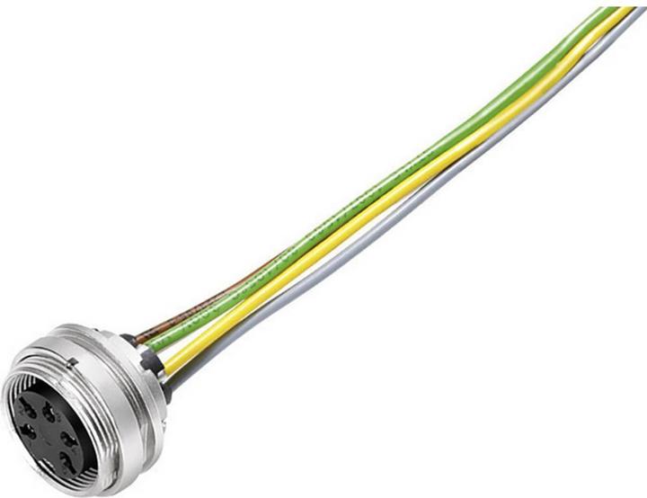 Actual product image Schubiger Binder 09 0474 782 08 Miniature circular connector Flange socket Total number of poles: 8