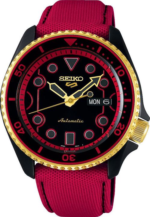 Seiko 5 Sport Street Fighter V KEN Limited Edition (Analoguhr, 43 mm)