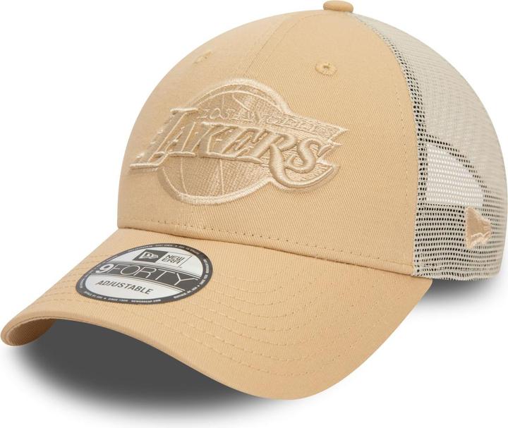Actual product image New Era 9Forty Mesh Trucker Cap - NBA Los Angeles Lakers oat (One size)