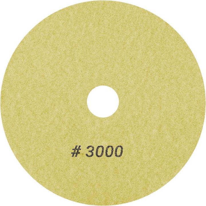 Actual product image GRAPHITE Polishing for Velcro tiles 125 mm, K3000