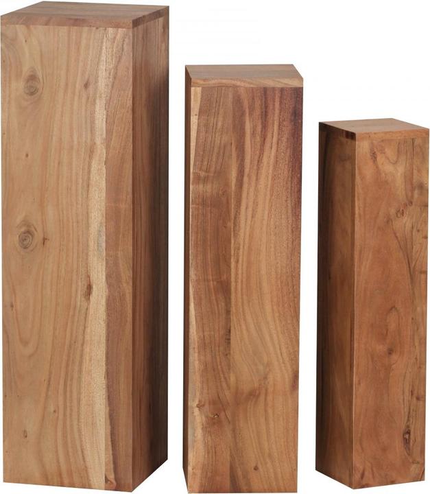 Immagine prodotto Wohnling Mumbai (24,5 x 24,5 x 85 cm, 20 x 20 x 75 cm, 15 x 15 x 65 cm)