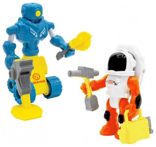 Actual product image Buki France Junior Space - Astronaut and Robot Figure for 3+ Years 63151