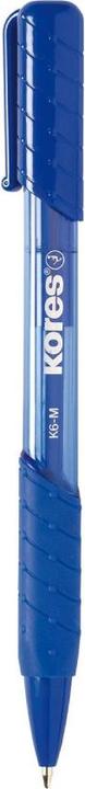 Produktbild Kores Druckkugelschreiber K-PEN K6, blau, M (Blau, 1 x)