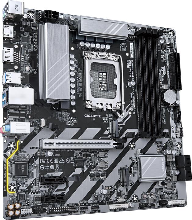 Actual product image Gigabyte MB GBT Intel 1851 B860M D3HP (LGA 1851, Intel B860, mATX)