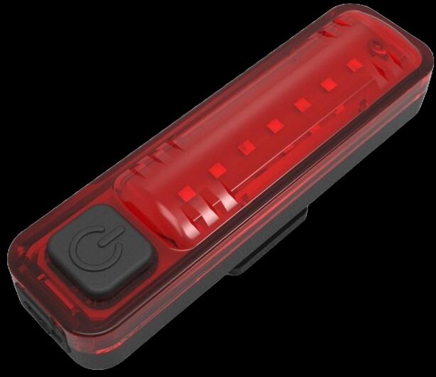 Produktbild smart Rücklicht Acrux USB mit Halter (10 lm, 10 lm)