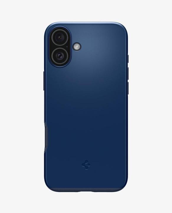Actual product image Spigen Thin Fit (MagFit) iPhone 16 Plus Case Navy Blue (Apple iPhone 16 Plus)