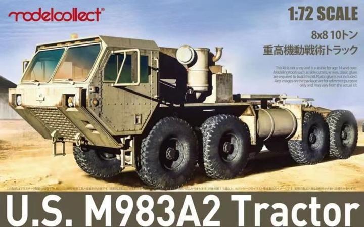 Modelcollect U.S M983A2 Tractor with detail set