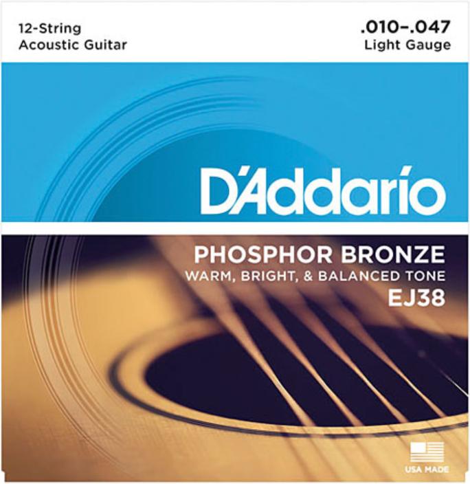 Produktbild D'Addario Ej38 (12 x, Gitarre, 0.05")