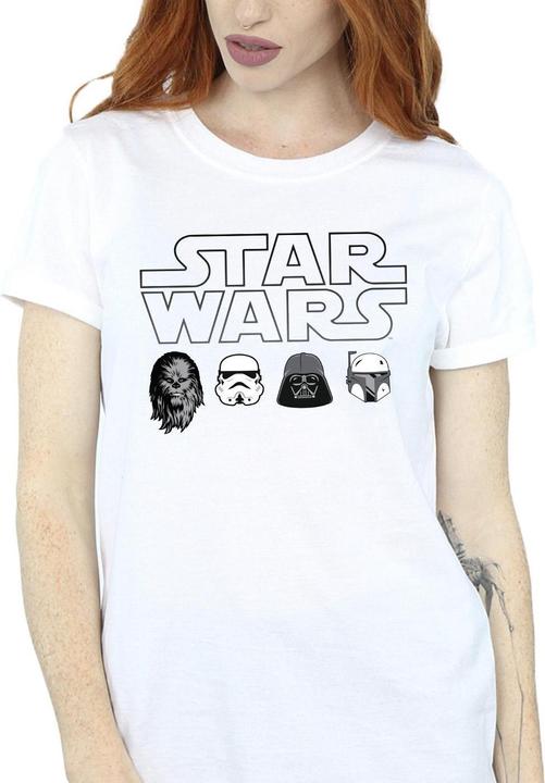 Produktbild Star Wars Character Heads TShirt (3XL)
