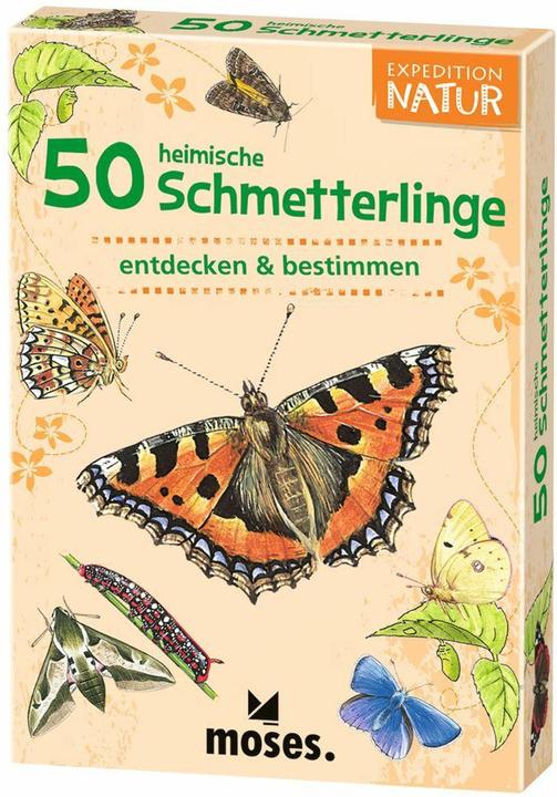 Produktbild 50 heimische Schmetterlinge (Deutsch)