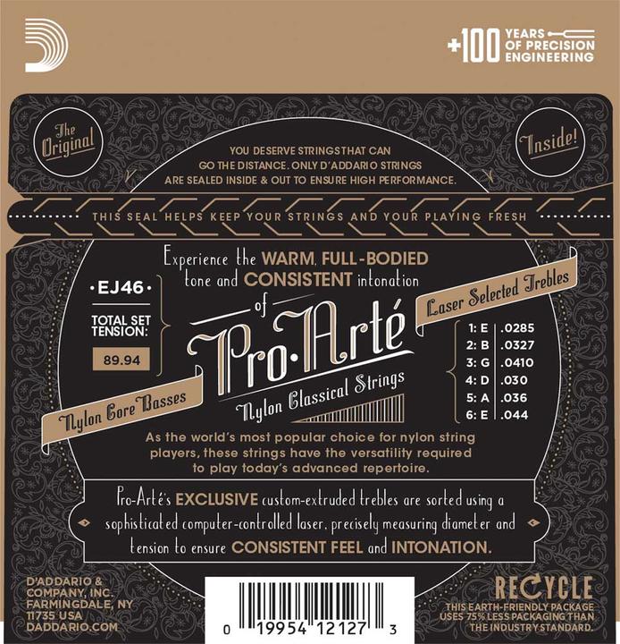Image du produit D'Addario Ej46 (6 x, Guitare, 0.04")