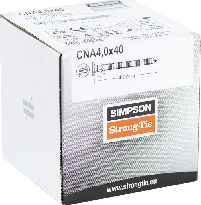 Actual product image Simpson Sst Comb nails (250 Piece, 40 mm)