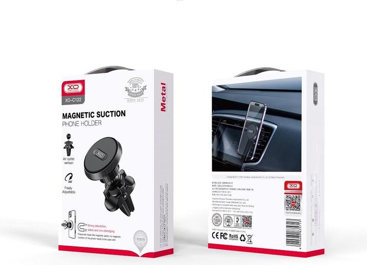 Image du produit xO aimant pour support de voiture C122 noir pour sortie d'air