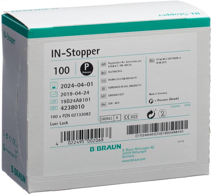 Immagine prodotto B.Braun B. Braun Instopfen Luer Lock giallo 100 pz.