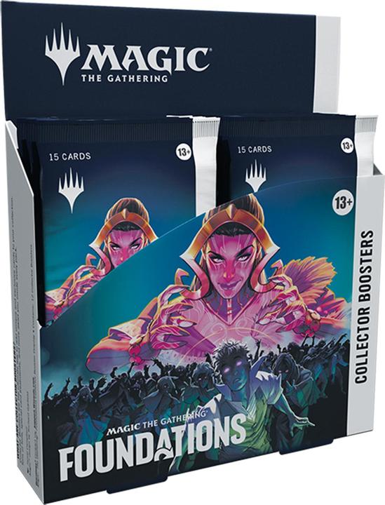 Produktbild Wizards of the Coast Magic: The Gathering - Foundations Collector Booster Display (12 Boosters) (Englisch, Booster Pack)