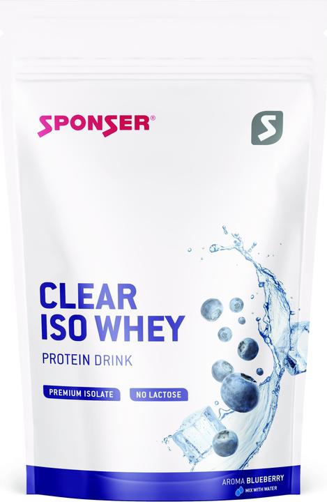 Immagine prodotto Sponser Siero di latte Clear Iso (Mirtillo, 1 pz., 450 g)