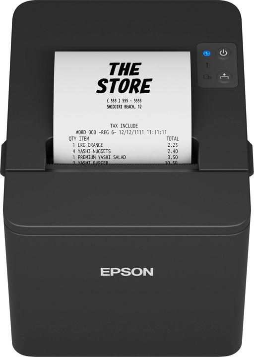 Actual product image Epson TM-T20IV, 8 Punkte/mm (203dpi), Cutter, USB, RS232, Ethernet (Ethernet, RS-232, USB)